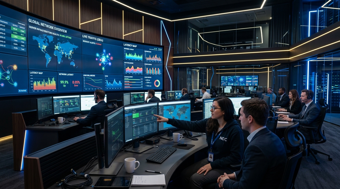 Managed IT Services NOC Monitoring